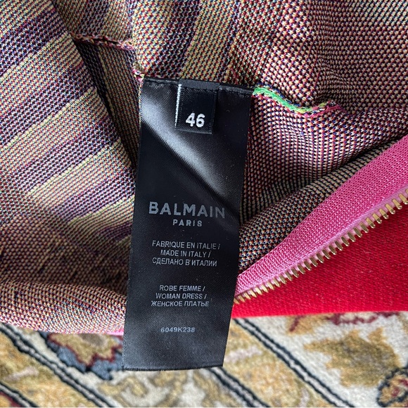 Balmain sleeveless 80’s mini dress - Picture 15 of 16